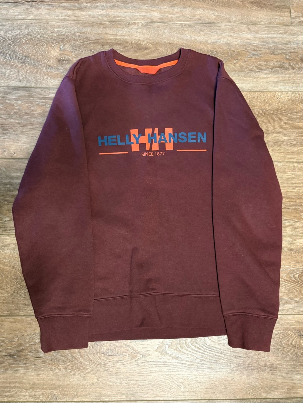 Maroon Helly Hansen Men's Crewneck Size M